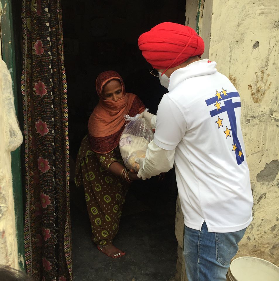 2nd Distribution Drive at Zirakpur on 27th March 2020 Drive Photo